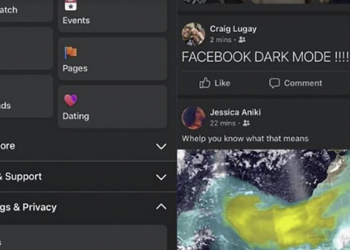 Facebook 確認手機版暗黑模式開始推送 ，但還只有一小撮人有