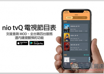 nio tvQ 電視節目表 支援查詢 MOD、全台第四台服務，還內建提醒預約功能 - 電腦王阿達