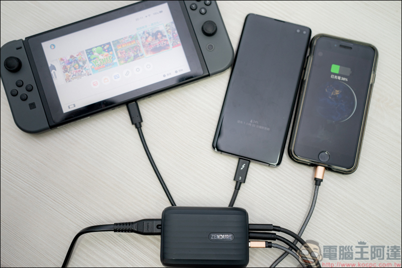 Zendure SuperHub多合一充電集線轉接器開箱，支援48W充電、HDMI 4K@60Hz輸出、5Gbps 高速傳輸 - 電腦王阿達
