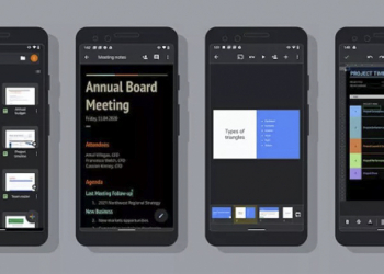 Google 文件 / 試算表 / 簡報 Android 版全面進入「暗黑」時代