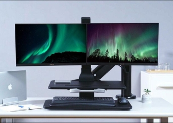 iErgoArm 泰坦螢幕支架 開箱體驗，解放你的桌面空間 解決你的腰酸背痛！