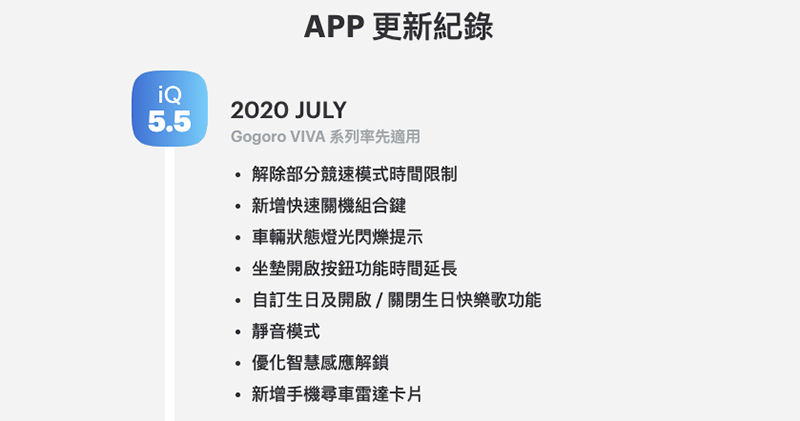 Gogoro VIVA 更新解除性能限制 ，迎回組合鍵手動上鎖功能（還更貼心） - 電腦王阿達