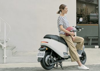 慢活好夥伴， 無印良品版 Gogoro VIVA Plus 無印白 帥帥登場