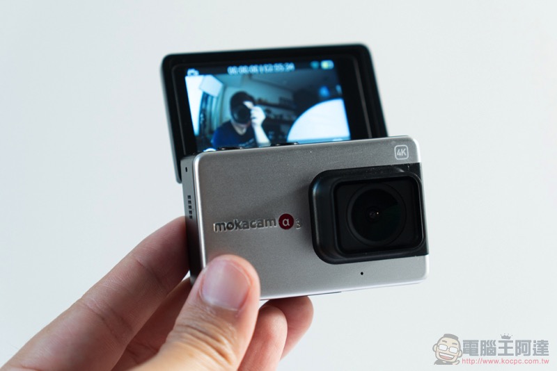 超強性價比運動相機 Mokacam Alpha3 Flip 開箱實測（ 評價 評測 動手玩） - 電腦王阿達