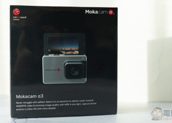 超強性價比運動相機 Mokacam Alpha3 Flip 開箱實測（ 評價 評測 動手玩）