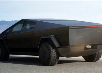 Tesla Cybertruck 超硬冷軋不銹鋼車體，可透過「加熱」以獲得不同的顏色