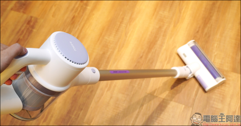 睿米 Z1 掃拖抗菌無線吸塵器開箱動手玩：掃拖合一設計、國際認證 99.9% 抗菌技術，租屋必備清潔利器！