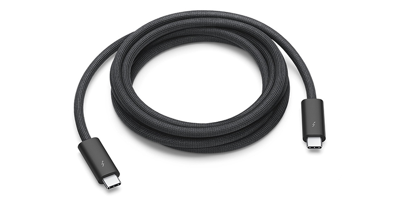 蘋果原廠「編織」傳輸線來了 ，不過是 Thunderbolt 3 的版本 - 電腦王阿達