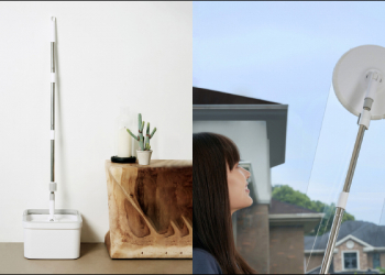 只用清水洗拖把！小米有品藍小魚清污分離雙水箱旋轉拖把眾籌推出，眾籌價只要約 330 元