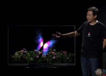 全球首款量產透明電視！小米透明電視發表，55 吋透明 OLED 顯示螢幕建議售價約 21 萬元