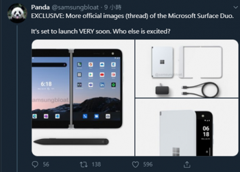 Microsoft Surface Duo 雙螢幕手機價格與開賣日期正式公布！9/10 上市 - 電腦王阿達