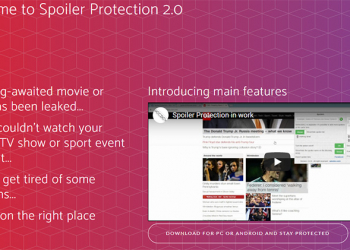 關鍵字阻擋外掛「Spoiler Protection 2.0」，讓你不再被爆雷
