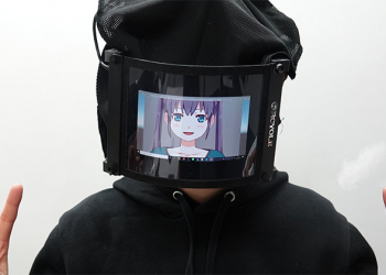 日本開發「數位假面」，螢幕可即時反映配戴者的面部表情