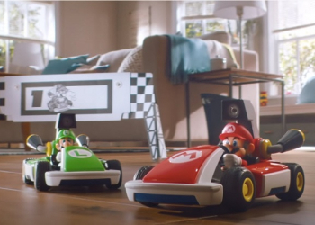 《瑪利歐賽車LIVE居家賽道》讓自家房間化為賽車賽道