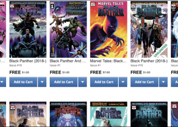 ComiXology 釋出超過 200 本《黑豹》漫畫限時免費下載