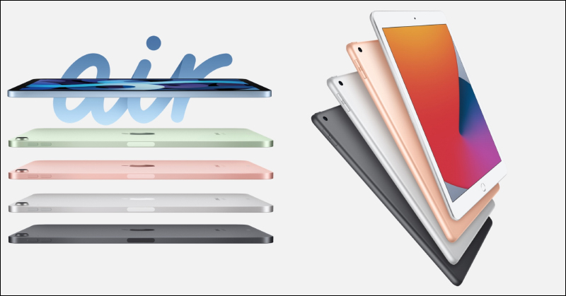 全新 iPad 系列平板正式登場！iPad Air 首搭載 A14 仿生晶片、10.9 吋全螢幕、Touch ID 電源鍵， iPad 搭載 10.2 吋螢幕與 A12 仿生晶片