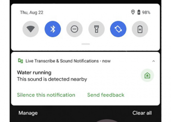 Android 也導入「聲音偵測」給你聲音事件通知警鈴、孩童聲、狗叫、敲門等