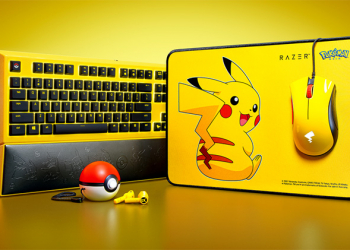 Razer x 寶可夢 皮卡丘聯名限定系列週邊在台上市，萌翻你的電腦桌