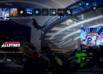 PS5 主畫面與使用者介面曝光 提供全新「控制中心」等功能