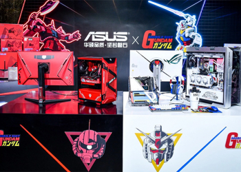ASUS 在中國推出《機動戰士鋼彈》系列聯名商品，從零組件到周邊一次滿足