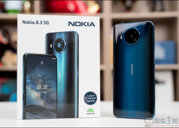 蔡司鏡頭與 Pureview 加持，支援最多5G頻段 Nokia 8.3 5G 開箱 - 電腦王阿達