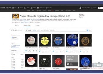 78rpm Records Digitized 收集超過 20 萬張老舊黑膠唱片，可線上聽與下載 - 電腦王阿達