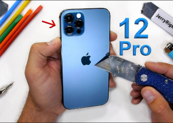 iPhone 12 Pro 耐用暴力測試，究竟四倍耐摔的「超瓷晶盾面板」與玻璃機背耐刮表現如何？