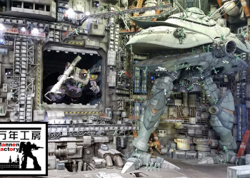 日本鋼彈愛好者花費 4 年製作立體透視模型，精細程度有如實境