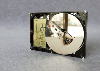 硬碟電子鐘