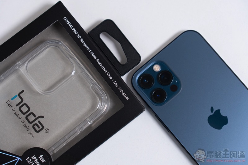 hoda iPhone 12 Pro 晶石防摔保護殼開箱體驗：晶透美型與柔嫩質感的極致之選 - 電腦王阿達