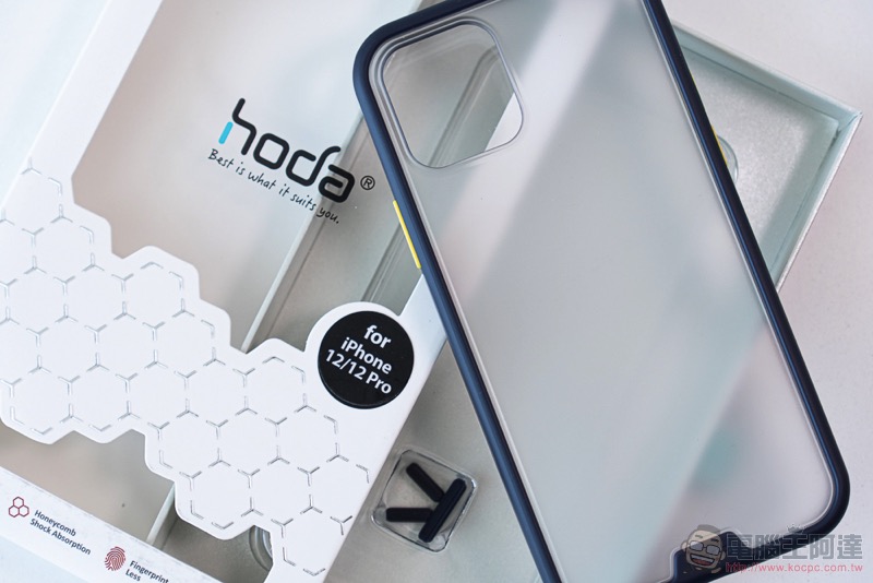 hoda iPhone 12 Pro 晶石防摔保護殼開箱體驗：晶透美型與柔嫩質感的極致之選 - 電腦王阿達