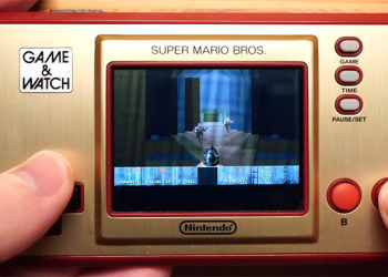 玩家破解「GAME & WATCH 超級瑪利歐兄弟」紀念掌機，成功玩上初代《毀滅戰士》（但犧牲很大）