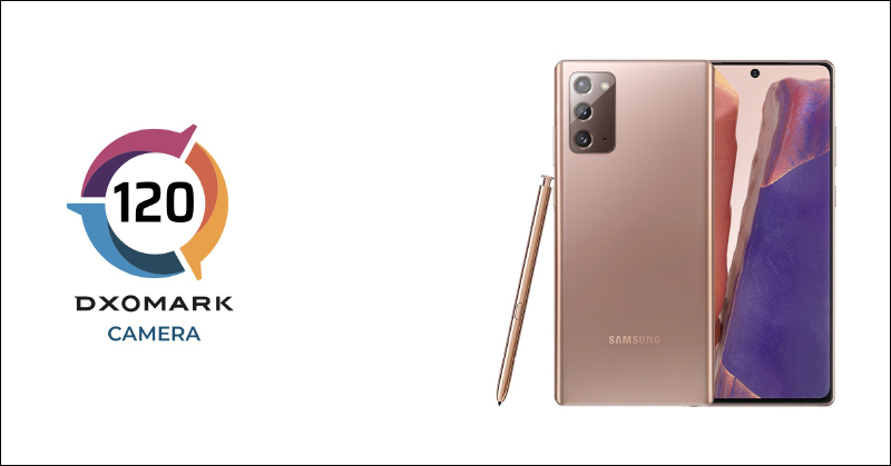 DXOMARK 揭曉三星 Galaxy Note20 (Exynos) 相機評測成績：總分 120 分與 Note 20 Ultra 、Goolge Pixel 5 同分