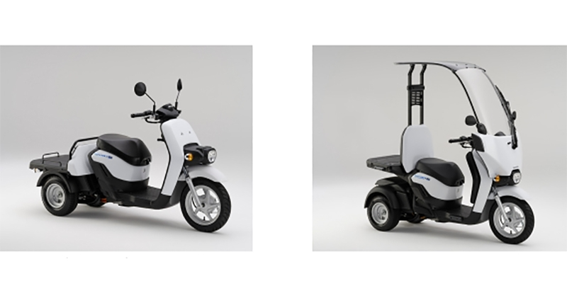 HONDA 換電三輪 GYRO e: 與 GYRO CANOPY e: 最快明年春季開賣