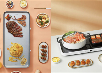 小米「米家雙口電磁爐」眾籌推出：雙獨立控溫、煎烤煮炸多用途一台搞定，真料理神器來啦！