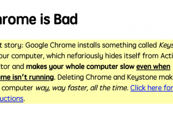 好用的 Chrome 為何炎上被抵制？神人直指「它壞壞」還做了個懶人包網頁