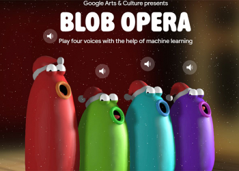Google 新機器學習實驗項目「Blob Opera」，歌劇音樂不只聽還能動手做