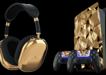 Caviar 推出奢侈黄金版 AirPods Max 、PlayStation 5 ，前者要價 300 萬元起