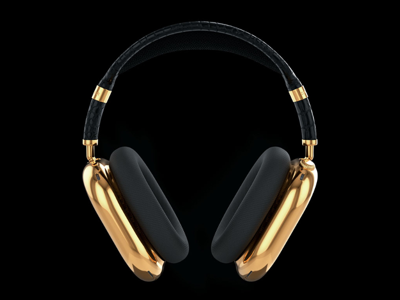 Caviar 推出奢侈黄金版 AirPods Max 、PlayStation 5 ，前者要價 300 萬元起 - 電腦王阿達