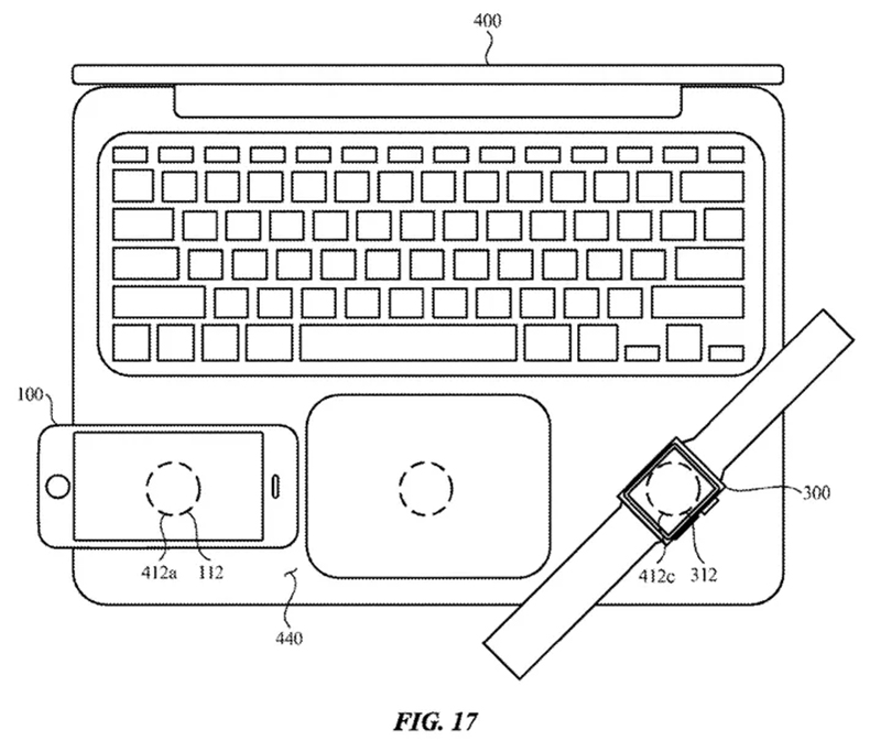 Apple 新專利把 MacBook 變成手機與手錶的無線充電板 - 電腦王阿達