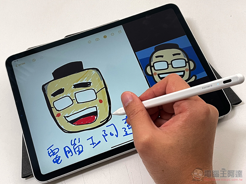 最多樣好用的 iPad 手寫筆選擇 Kamera Pencil 開箱體驗（評價 / 評測 / 動手玩） - 電腦王阿達