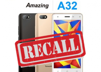 Amazing A32手機被植入木馬程式，台灣大哥大全面召回 !