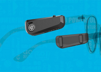 JLab 推出可直接夾在鏡框上的開放式耳機 JBuds Frames，每一副眼鏡都適用