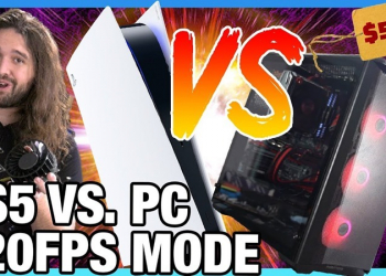 國外 YouTube 頻道實測 PS5 vs 電腦 120FPS 模式的遊戲效能表現，GTX 1060 就贏過 PS5 - 電腦王阿達