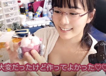 寫真偶像東雲うみ趕搭《PUI PUI 天竺鼠車車》熱潮 製作夏亞版天竺鼠車車