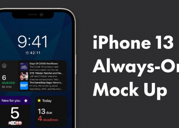 iPhone 13 傳聞將搭載的 AOD 顯示，概念影片帶來多種可能性