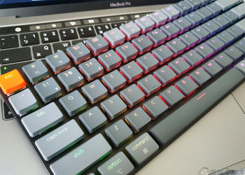 Keychron K3 75% 無線矮軸機械鍵盤開箱、動手玩，雙模四系統輕薄便攜第一名