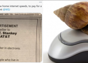 美國網速慢到無法忍，老用戶買廣告向電信業者公開喊話!