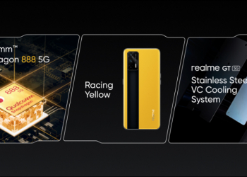 realme GT 於上海 MWC 提前亮相，搭載 S888 處理器、 3D 鋼化液冷散熱、純素皮革拼接工藝