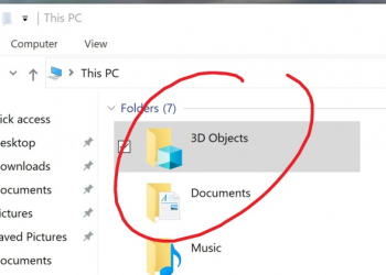 微軟除了讓 Remix 3D 網站被消失，還準備在 21H2 版系統中移除「3D 物件」資料夾